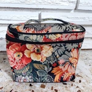 Vintage Floral Mini Travel Bag